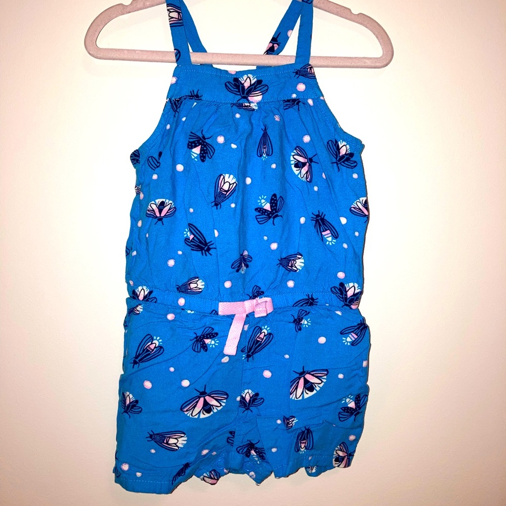 Cat & Jack Girls Blue Firefly Jumper
